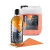 CARNELIAN Active Foam, butelka 750 ml i kanister 5 l obok siebie na białym tle