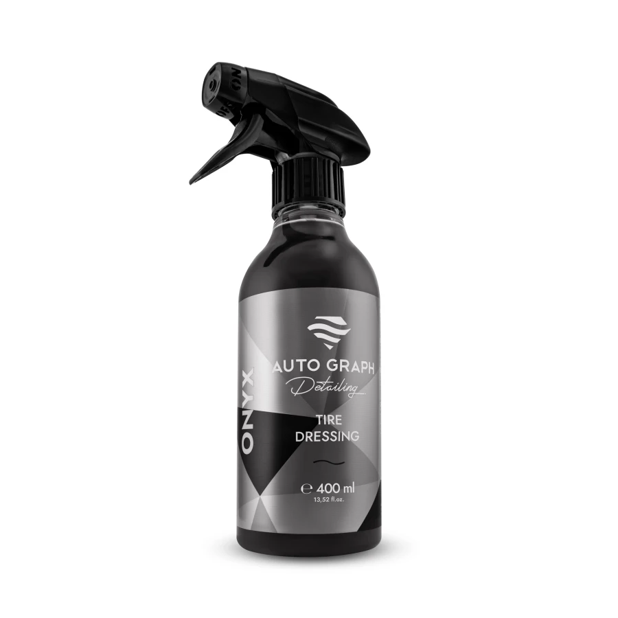 ONYX Tire Dressing, butelka z atomizerem 400 ml na białym tle