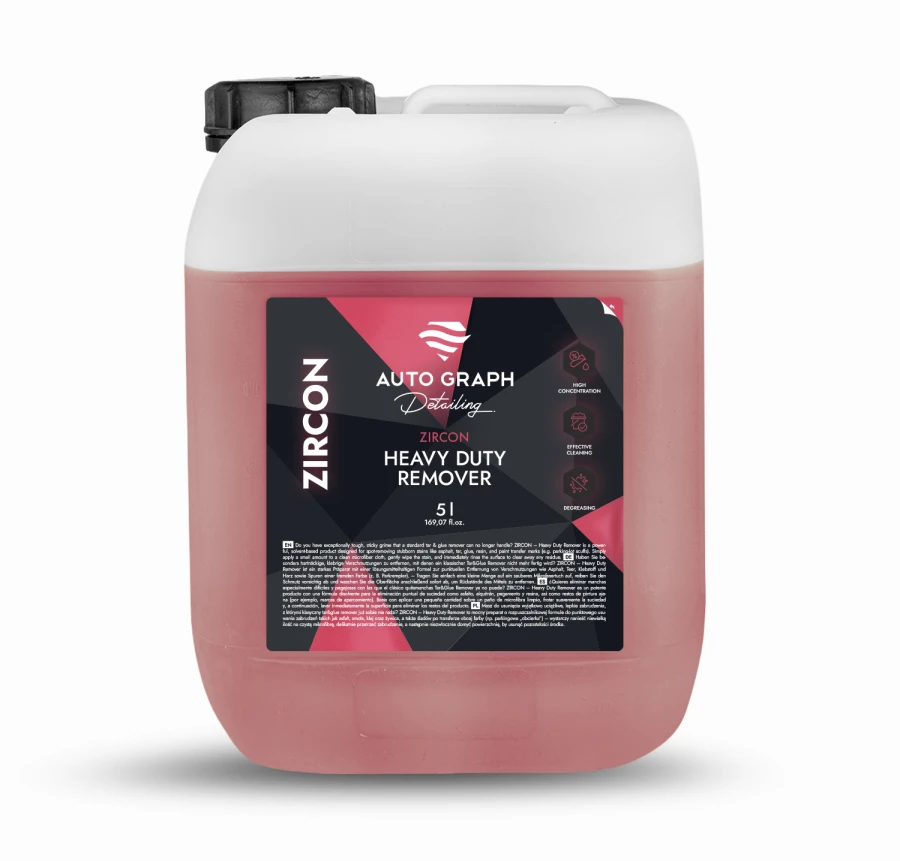 ZIRCON Heavy Duty Remover, kanister 5 l na białym tle